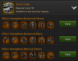 Therefore, we recommend you start crafting Victor's Set from the beginning.